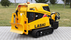 Stump cutter on tracked chassis with remote control   P 56 RX